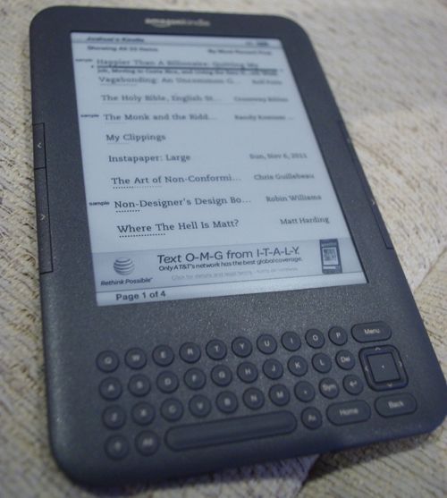 Amazon Kindle 3G