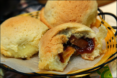 bbq bun at tim ho wan