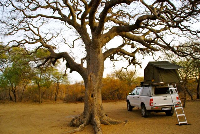 Camping at Khama Rhino Sanctuary