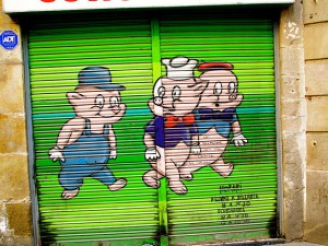 Graffiti in Barcelona