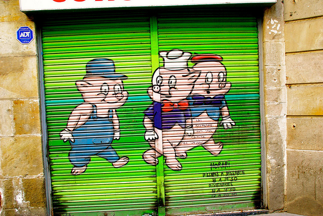 Graffiti in Barcelona