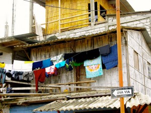 clothes-hanging-in-montanita-ecuador