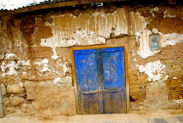 door in cusco peru