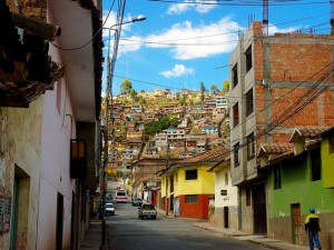 our street in cusco