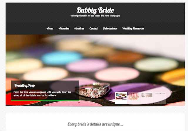 bubbly bride for weddings