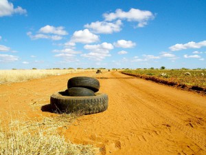 potato field in botswana