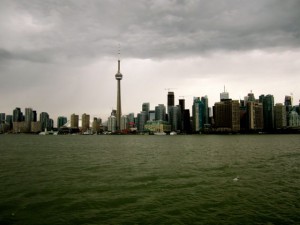 storm in Toronto Canada