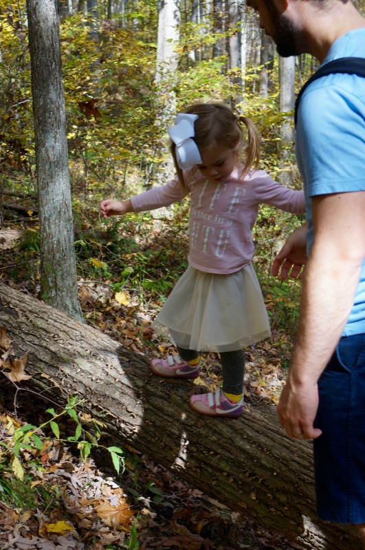 hiking with a toddler